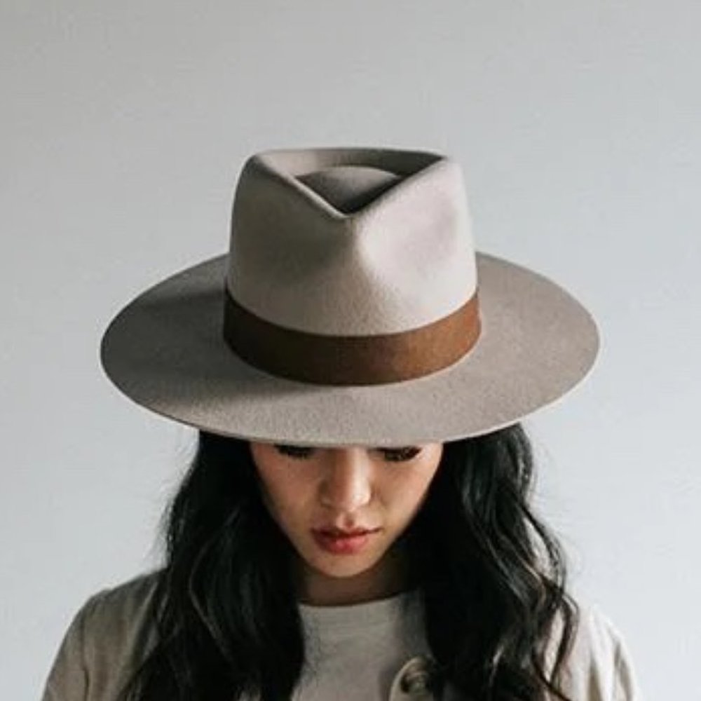 Gigi Pip - Miller Fedora - Ivory - 55 XS